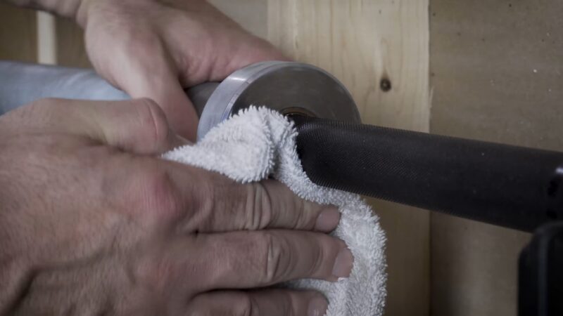 Clean a Barbell
